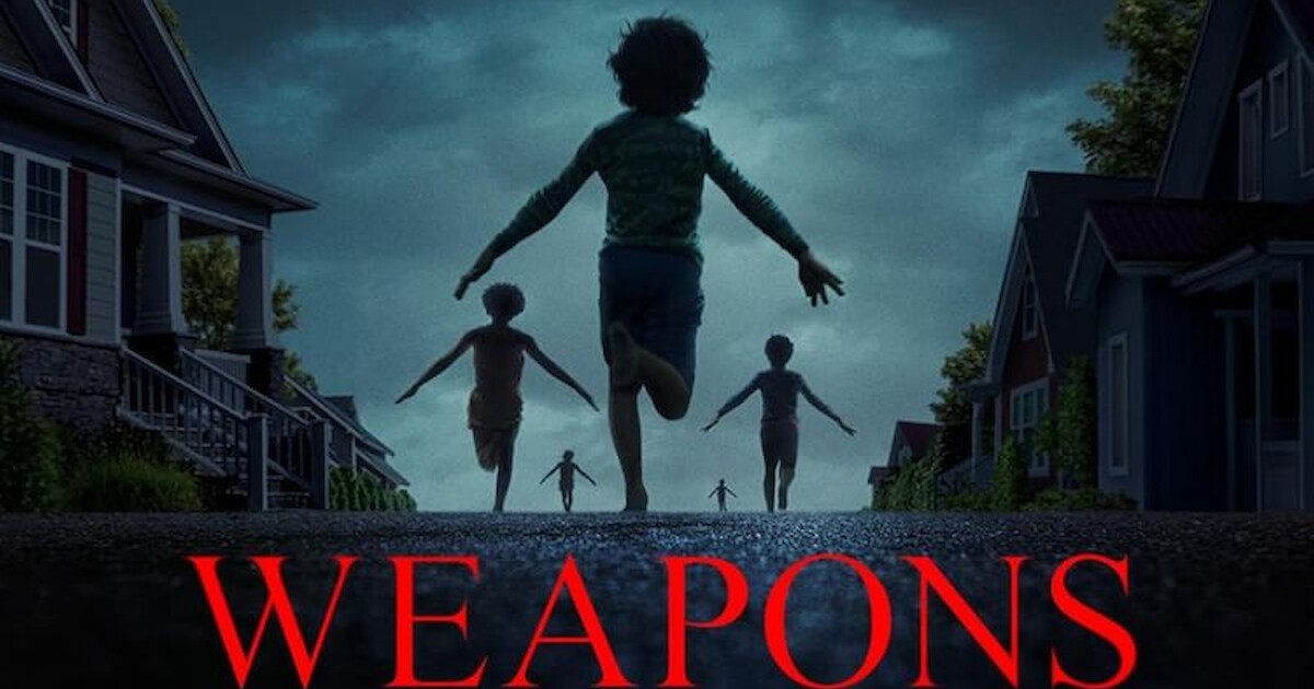 Thumbnail for Weapons (2025) Sinhala Subtitles | “ළමයි” | සිංහල උපසිරැසි සමඟ